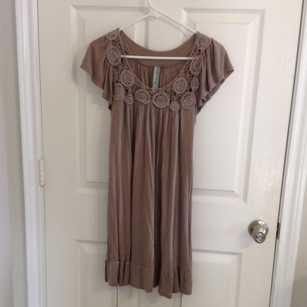 Boutique brown dress
